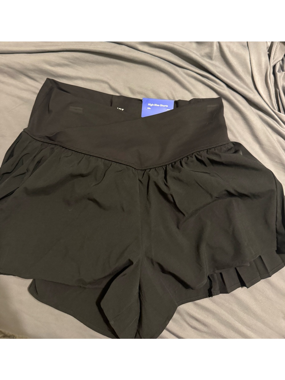 JoyLab Black High-Rise Athletic Shorts